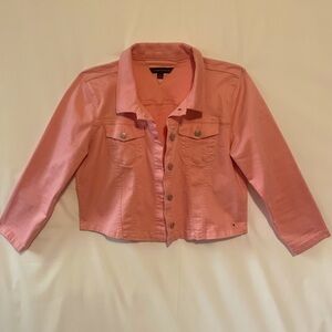 Tommy Hilfiger Pink Jean Jacket